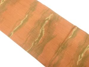 霞模様織り出し　袋帯